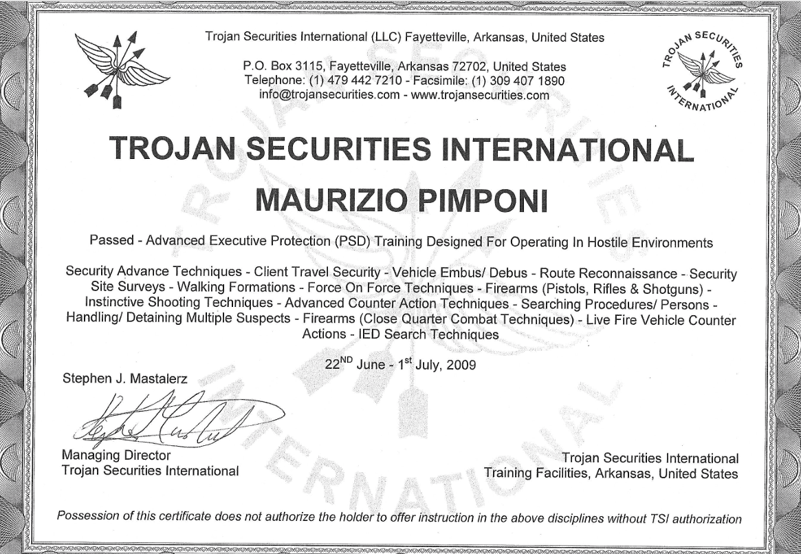 Certificazione Professionale