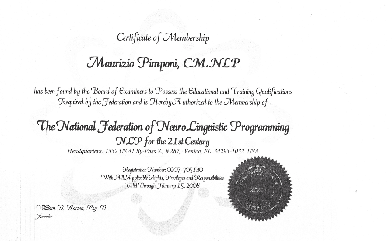 Certificazione Professionale