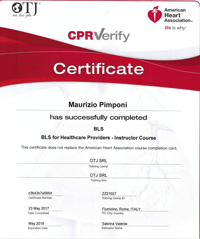 Certificazione Professionale